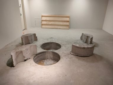 Timanttiporauslattiaan