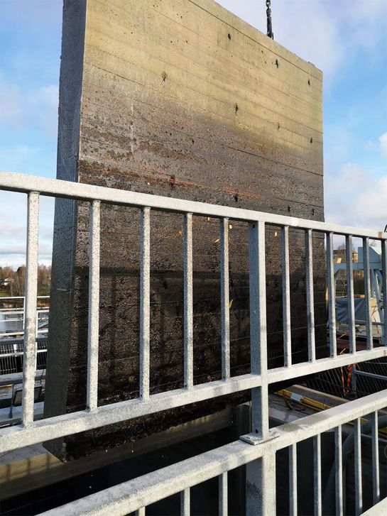 Patoseinän purku vaijerisahaamalla