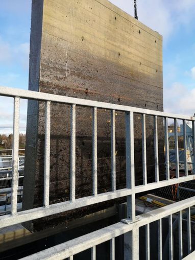 Patoseinän vedenalainen timanttisahaus