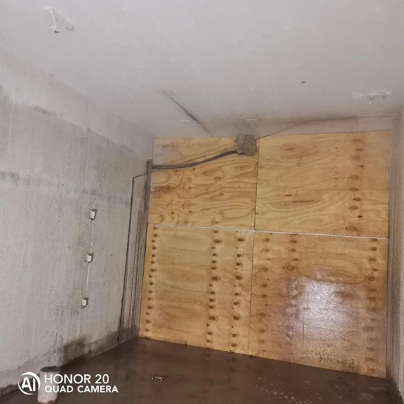 Huoltotunnelin irtisahaus vaijerisahaamalla