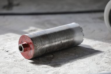 Betonia porataan timanttiporalla